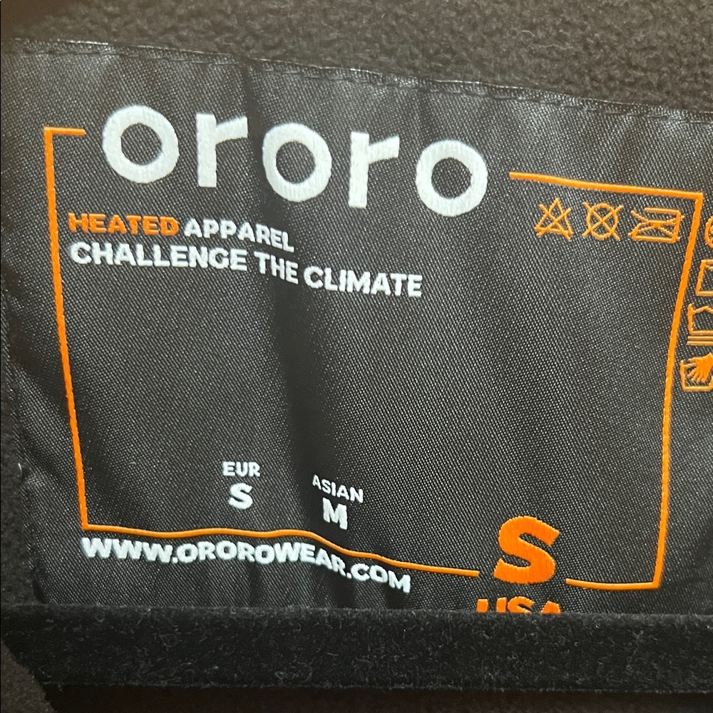 Ororo Black Heated Vest - Picture 2 of 9